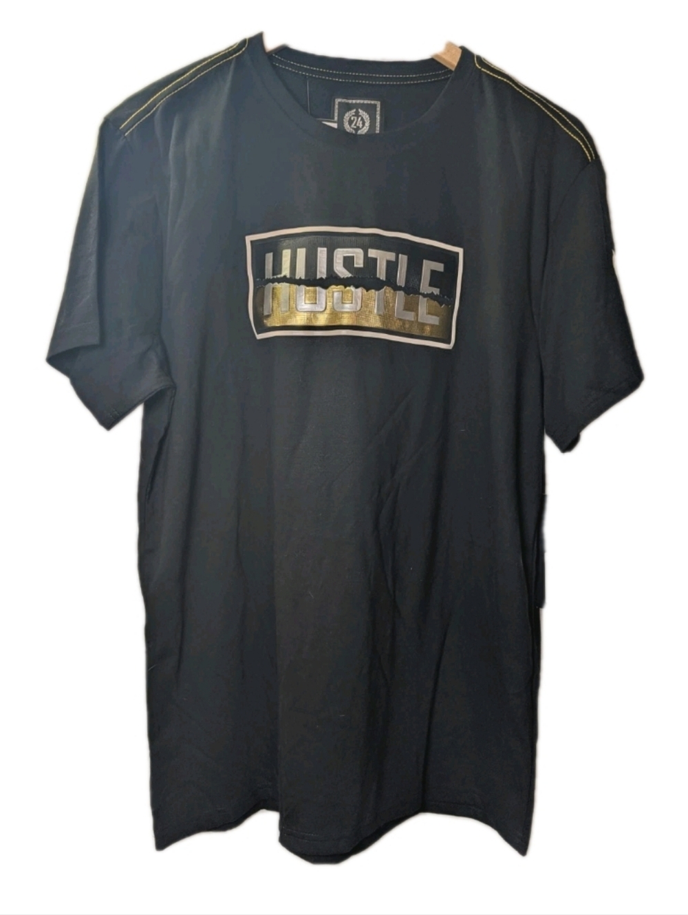 Bordo Cromato Short Sleeve T-shirt Black Men Size XL HUSTLE NEW With Tags